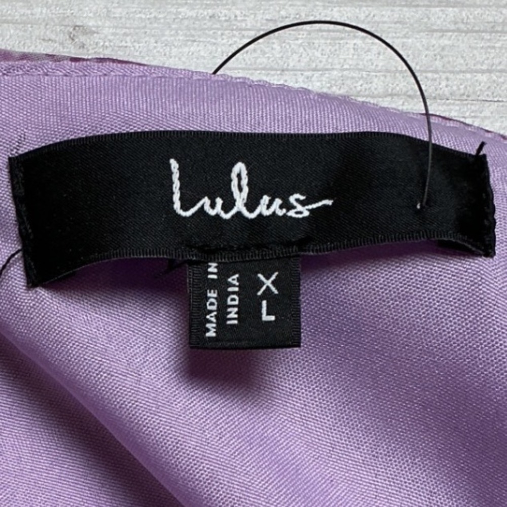 Lulu's Lavender Floral Maxi Dress - Picture 5 of 5
